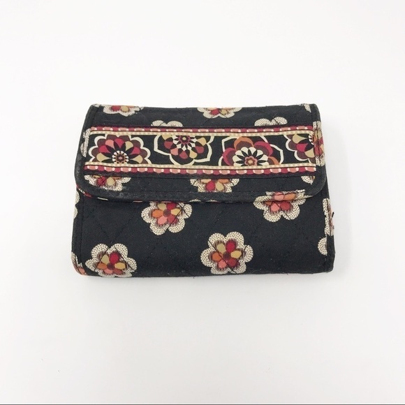 Vera Bradley Pirouette Print Trifold Wallet - Picture 1 of 8